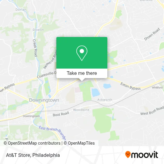 At&T Store map