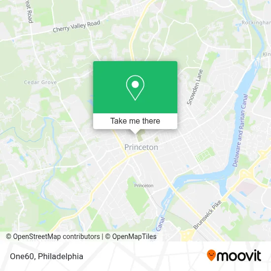 One60 map