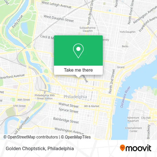 Golden Choptstick map