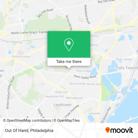 Out Of Hand map