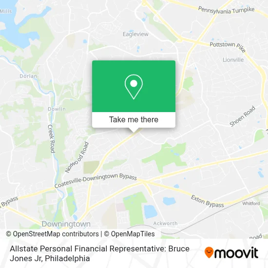 Allstate Personal Financial Representative: Bruce Jones Jr map