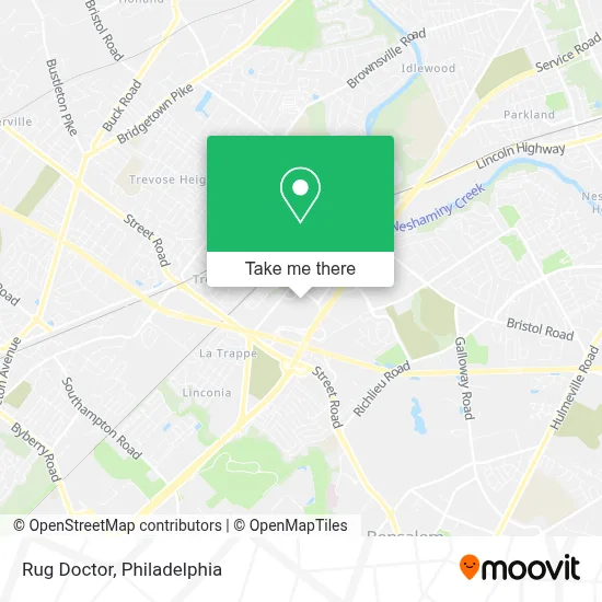 Rug Doctor map