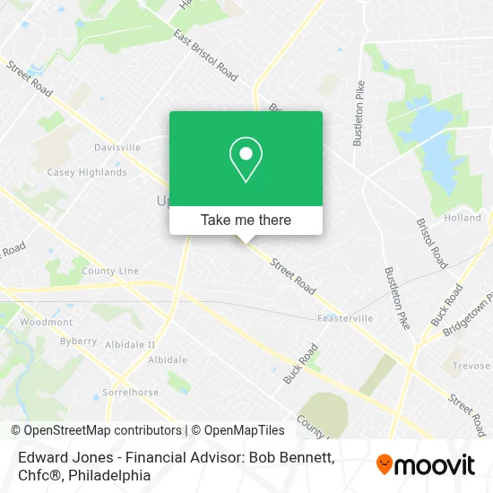 Edward Jones - Financial Advisor: Bob Bennett, Chfc® map