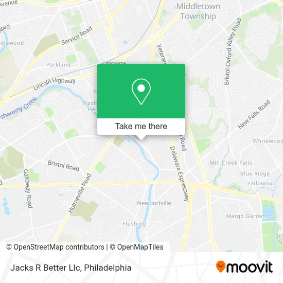 Jacks R Better Llc map