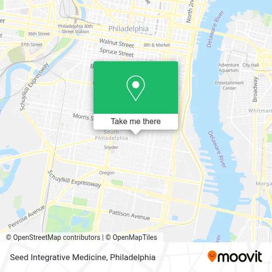 Seed Integrative Medicine map