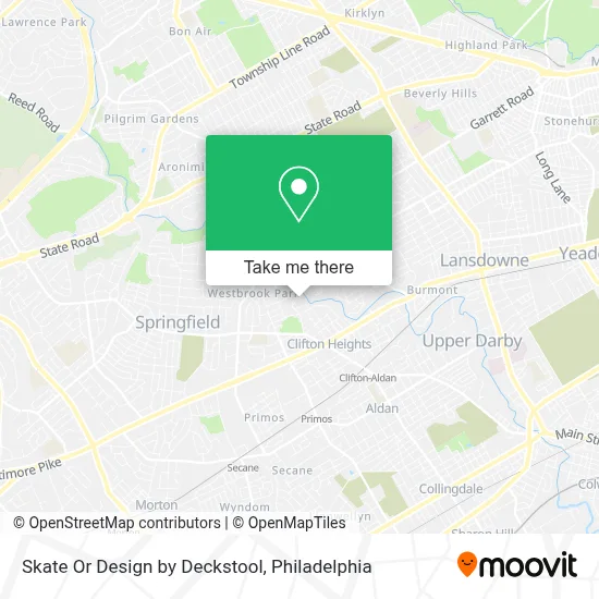 Skate Or Design by Deckstool map