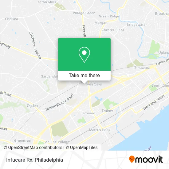 Infucare Rx map