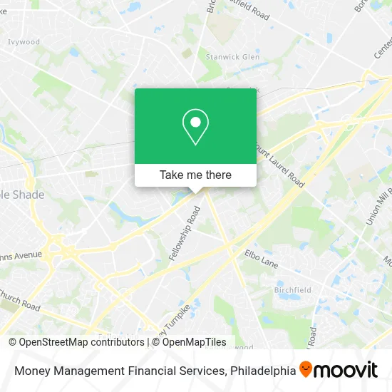 Money Management Financial Services map