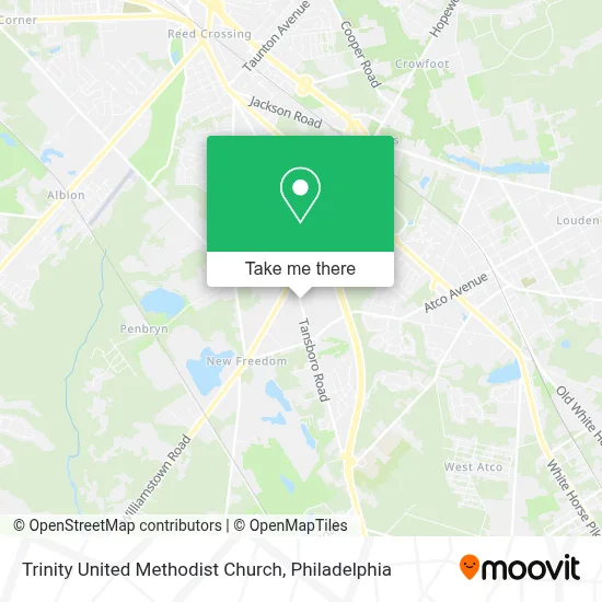 Trinity United Methodist Church map