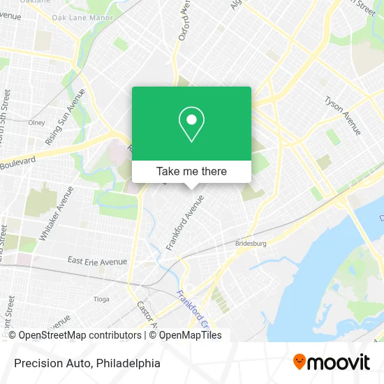 Precision Auto map