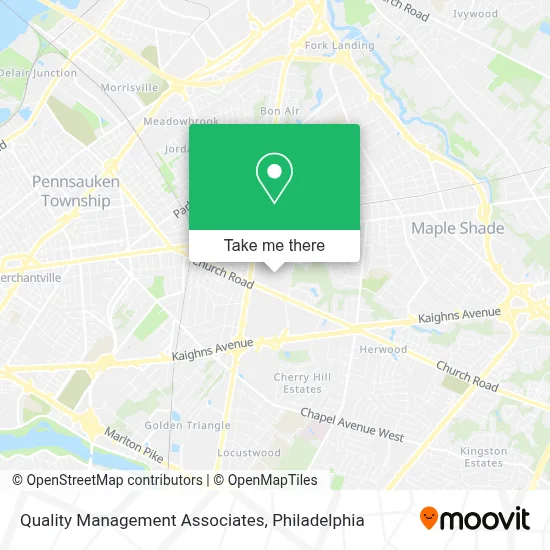 Quality Management Associates map