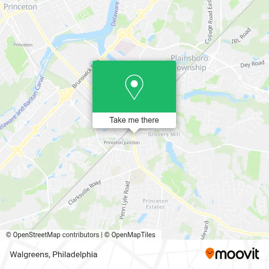 Walgreens map
