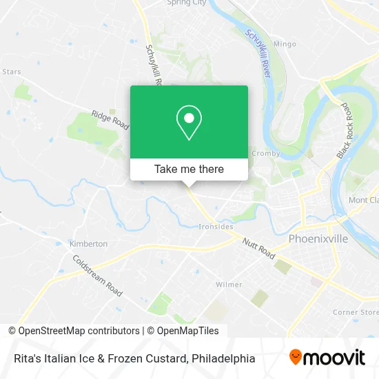 Rita's Italian Ice & Frozen Custard map