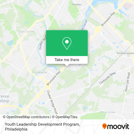 Youth Leadership Development Program map
