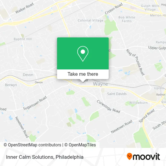 Inner Calm Solutions map