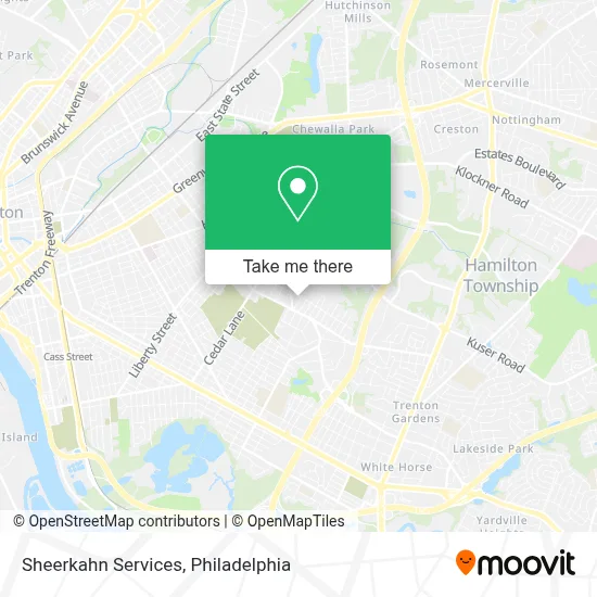 Sheerkahn Services map