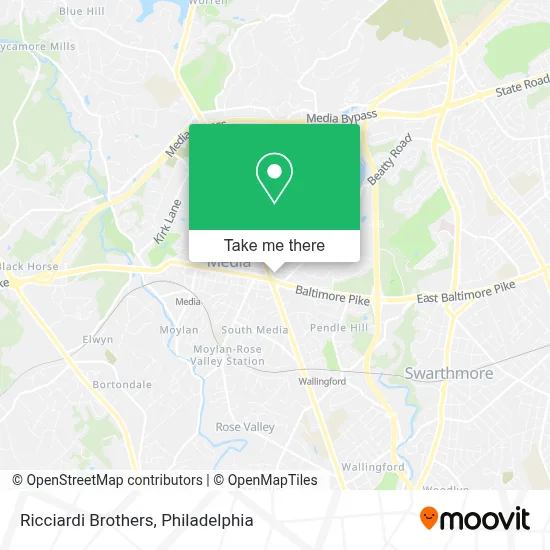 Ricciardi Brothers map