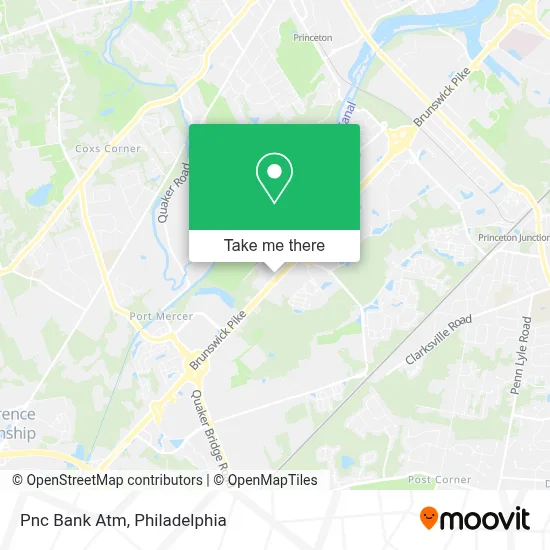 Pnc Bank Atm map