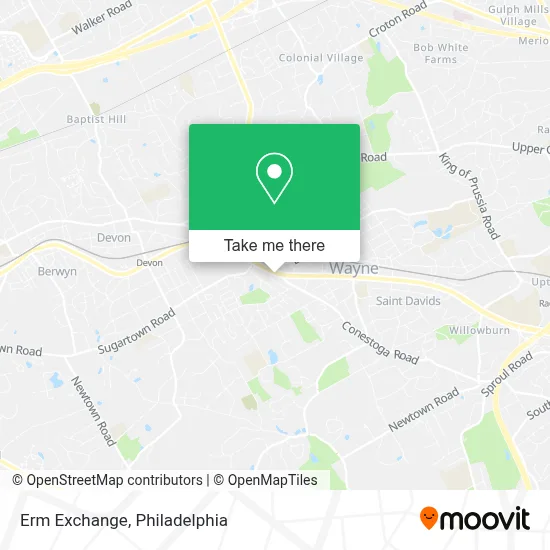 Erm Exchange map