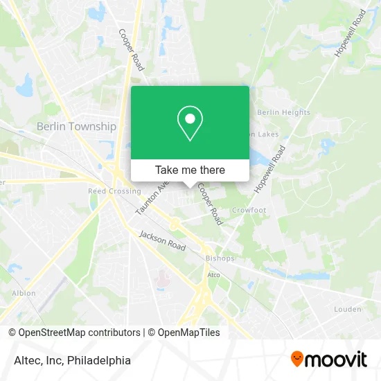 Altec, Inc map