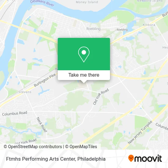 Ftmhs Performing Arts Center map