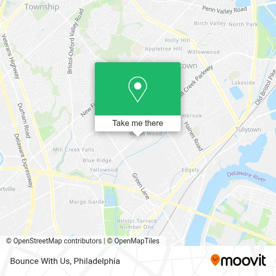 Bounce With Us map