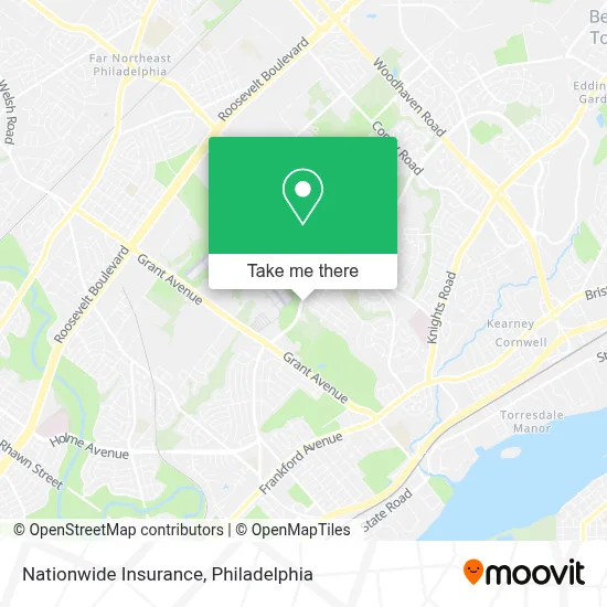 Nationwide Insurance map