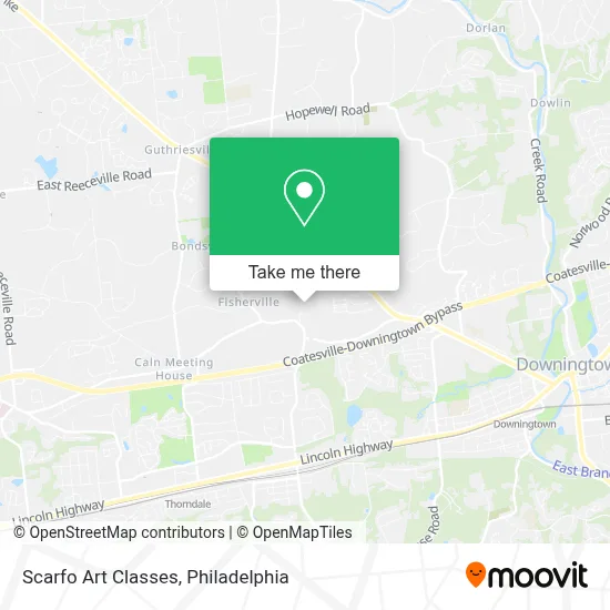 Scarfo Art Classes map