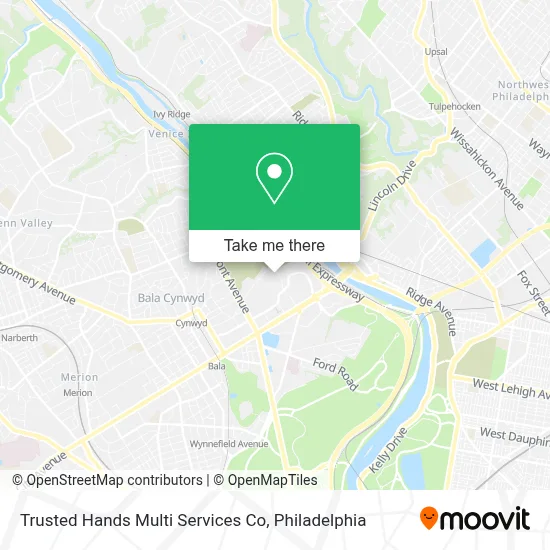 Trusted Hands Multi Services Co map