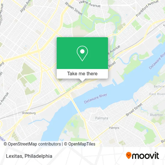 Lexitas map