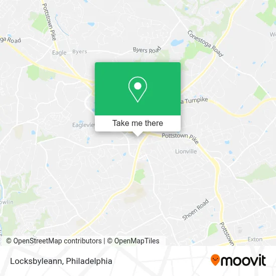 Locksbyleann map