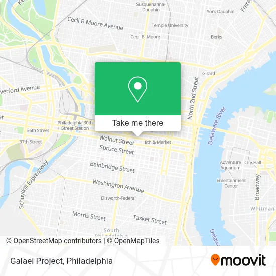 Galaei Project map