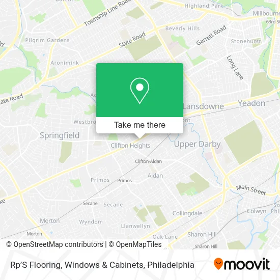Rp’S Flooring, Windows & Cabinets map