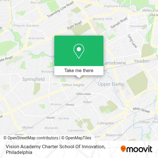 Vision Academy Charter School Of Innovation map