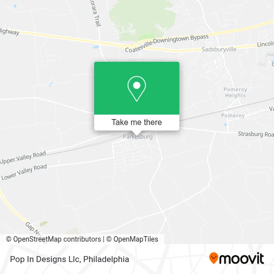 Pop In Designs Llc map