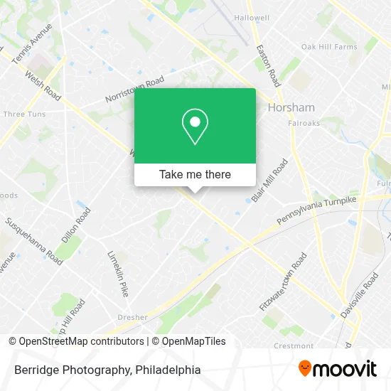 Berridge Photography map