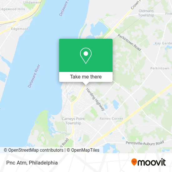 Pnc Atm map