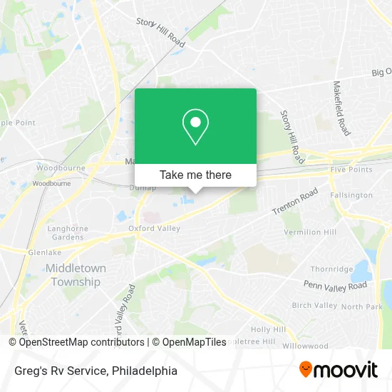 Greg's Rv Service map