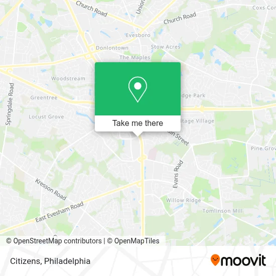 Citizens map