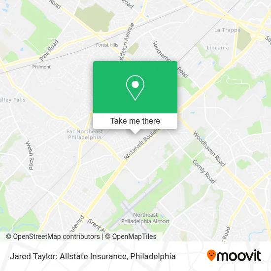 Jared Taylor: Allstate Insurance map