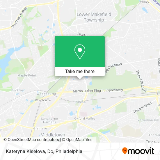 Kateryna Kiselova, Do map