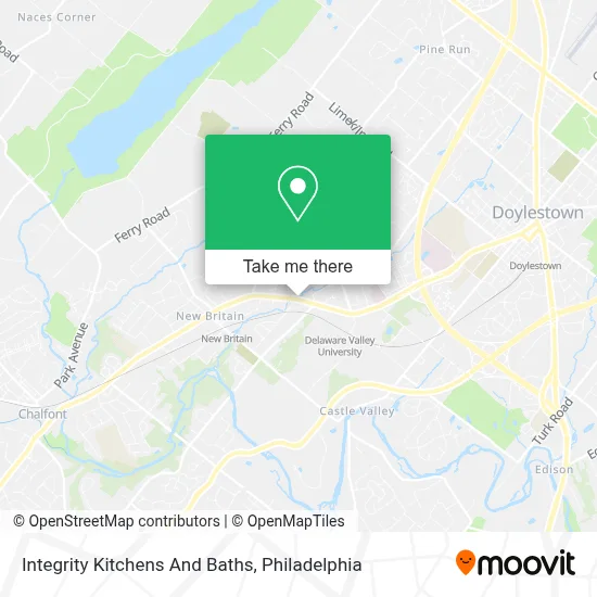 Integrity Kitchens And Baths map