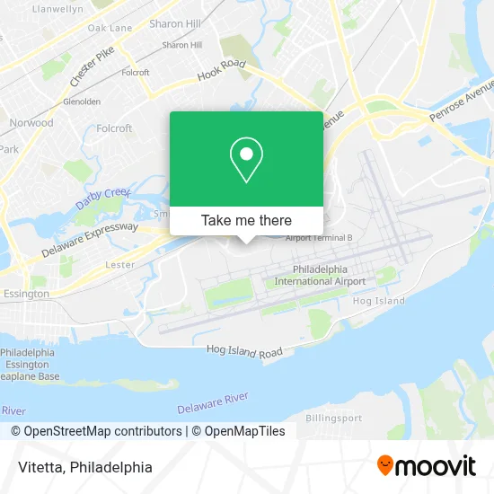 Vitetta map