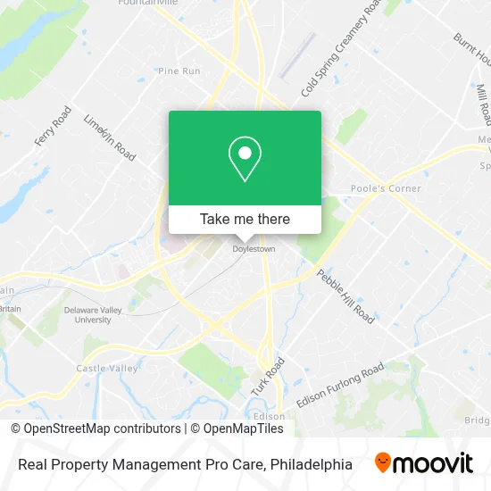 Real Property Management Pro Care map