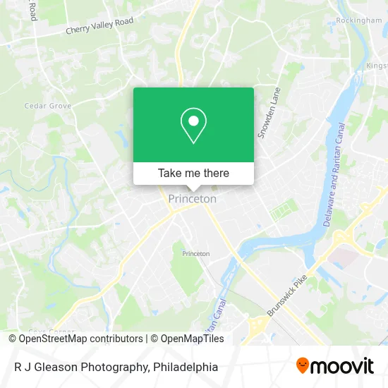 R J Gleason Photography map