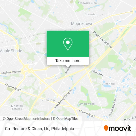 Cm Restore & Clean, Llc map