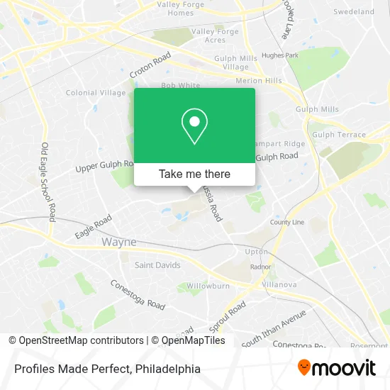 Profiles Made Perfect map