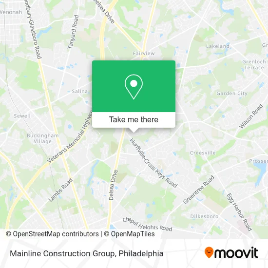 Mainline Construction Group map