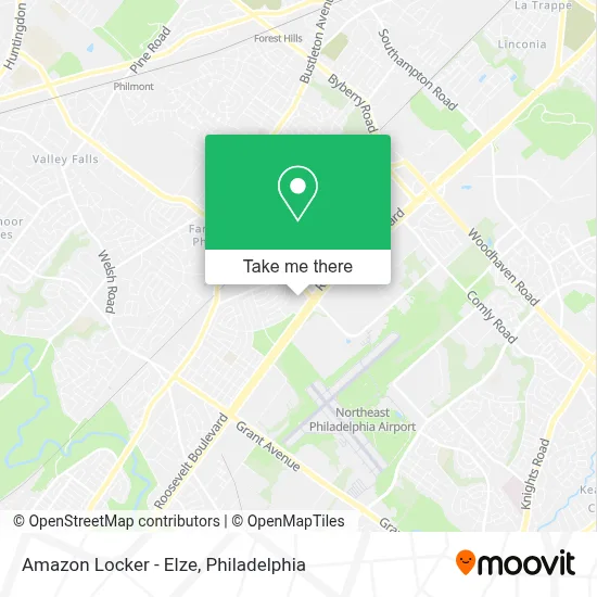 Amazon Locker - Elze map