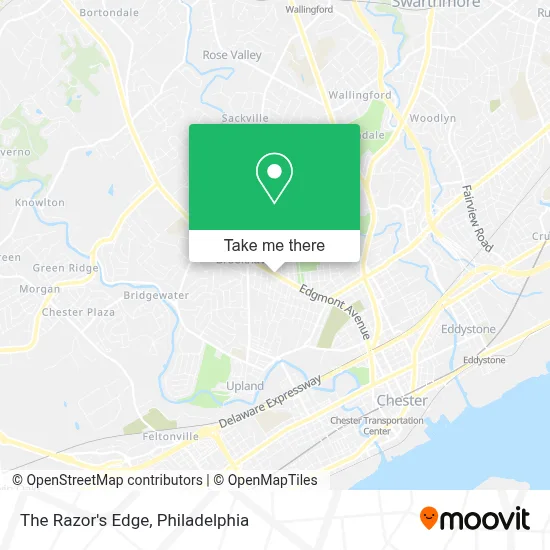 The Razor's Edge map